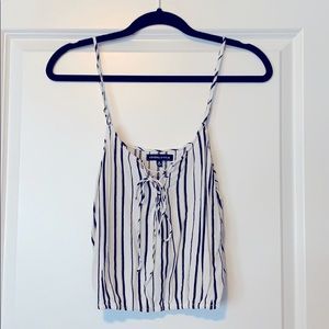 Kendall & Kylie Lace Up Tank